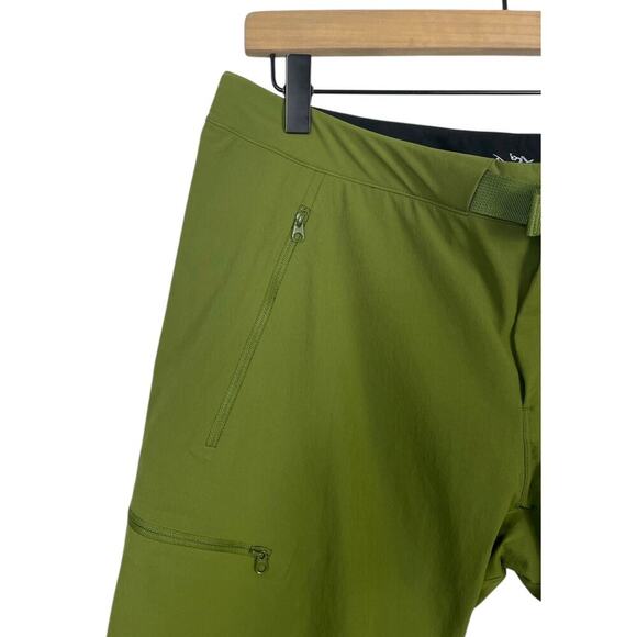 Arc'Teryx Gamma LT Capri Pant Creekside Green Women’s 12 Belted Outdoors ALTERED - Picture 5 of 11